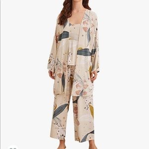 3piece pj & robe set